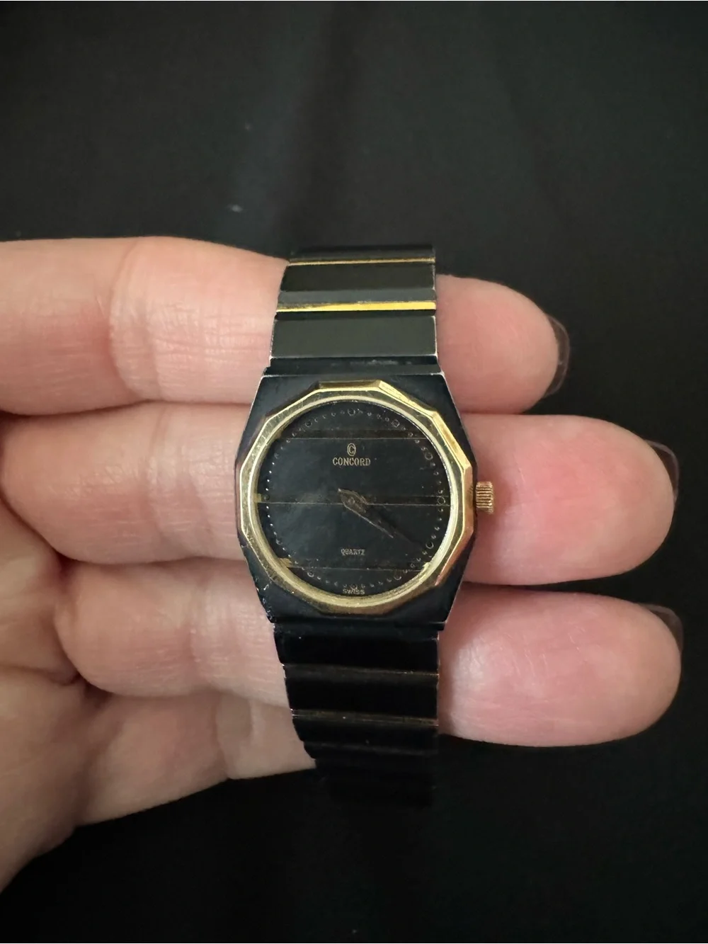 Vintage Concord Mariner SG Quarts Watch in mint condition